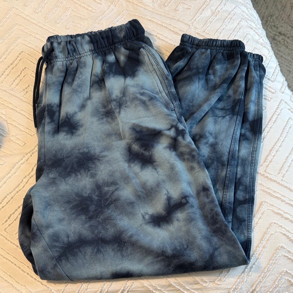 Old Navy Blue Tie-Dye Jogger Pants